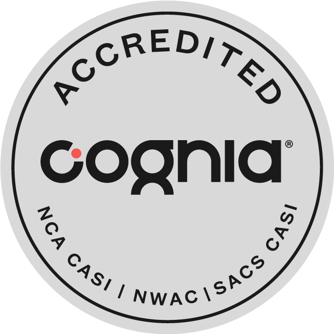 Cognia Accredited NCA CASI NWAC SACS CASI Logo